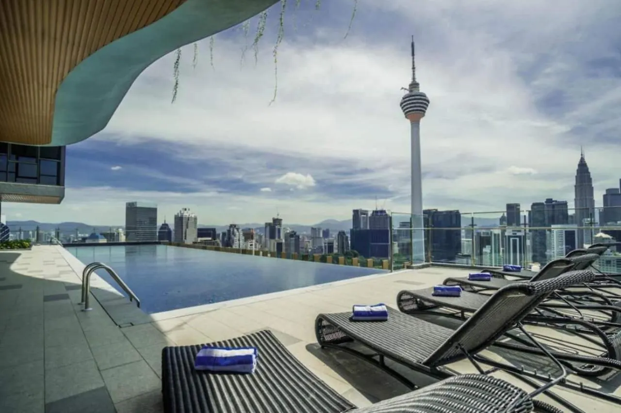 Appartement Ceylonz Suites Infinity Pool By Bukit Bintang Kuala Lumpur Maleisië